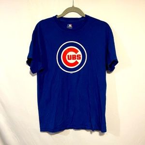 Chicago Cubs Blue MLB Vintage T-Shirt.